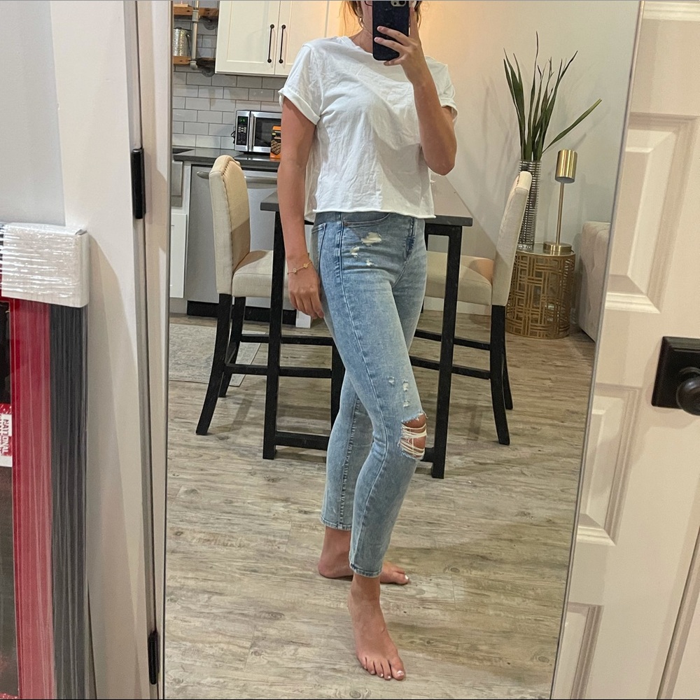 Abercrombie Ultra High Rise Super Skinny Ankle